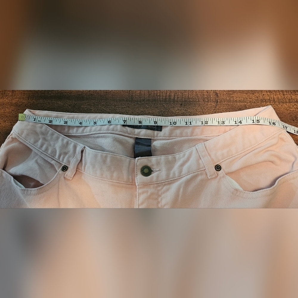 Liz Claiborne Women's Bootcut Jeans Blush Pink Size 14 NWOT - Picture 10 of 13